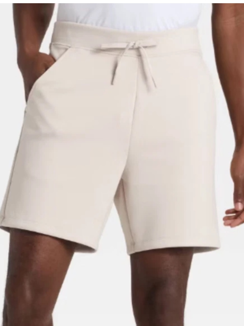 NEW All In Motion Men's Sleek Spacer Shorts Stone Var Sizes | NWT